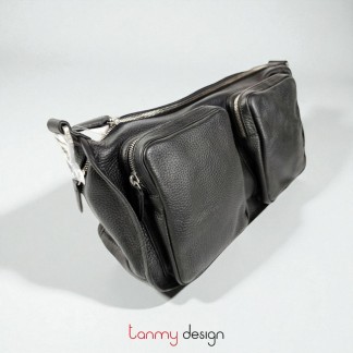 Túi da Gary hình camera có quai kèm dây đeo chéo